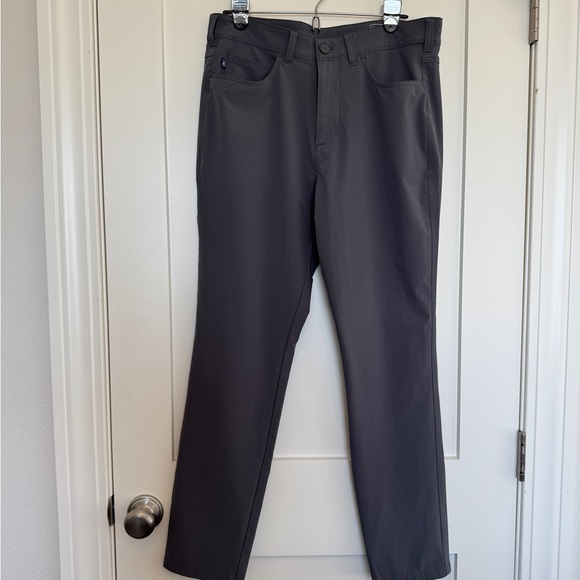 Mizzen+Main Helmsman 5 Pocket Pant - Charcoal 32 x 30 - Picture 3 of 8